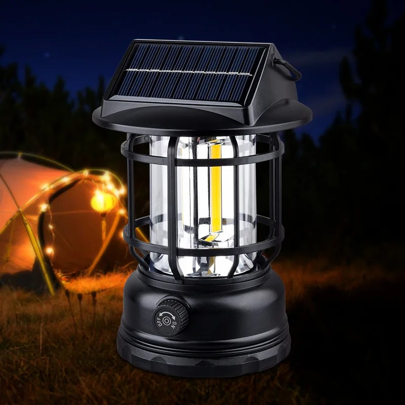 NeverDark Solar + USB LED Lantern — Stage 6 Proof Lighting