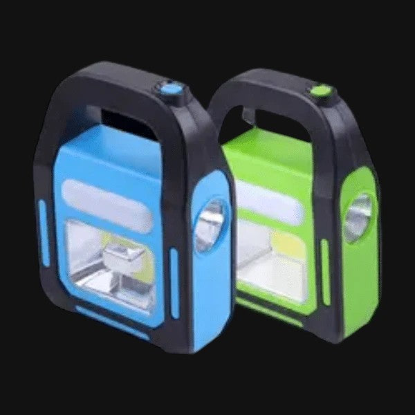 NeverDark 3-in-1 Solar COB Work Lamp — Torch + Floodlight + Hanging Lamp
